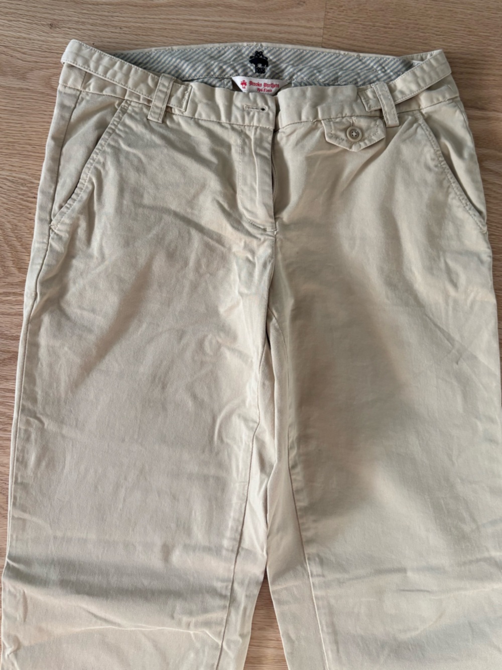 Brooks Brothers Red Fleece Branded Khakis-size 4 - Picture 4 of 7